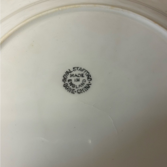 Vintage Royal Staffordshire Floral Plate - Picture 8 of 9